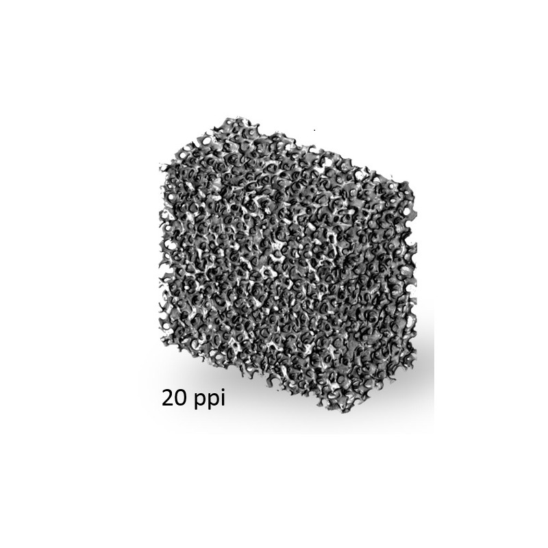 Filtermatte aus PPI mit 20 mm Dicke, Auflösung: 20 Löcher pro Inch