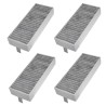Filterset (4x) für Tischlüfter - Miele/Siemens/Bosch