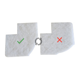 Filter G4 für WC-Lüfter Wernig